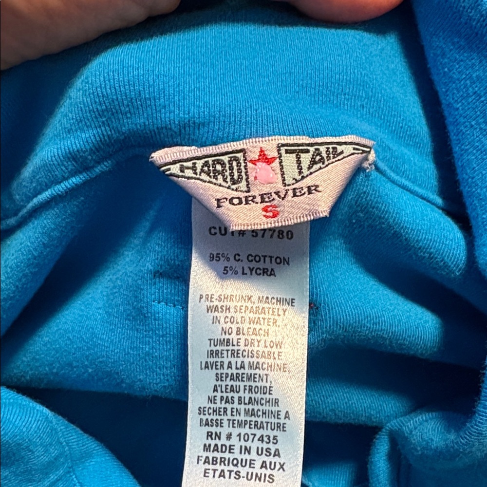 HARD TAIL PREPPY HALF-ZIP PULLOVER TOP - Picture 5 of 5